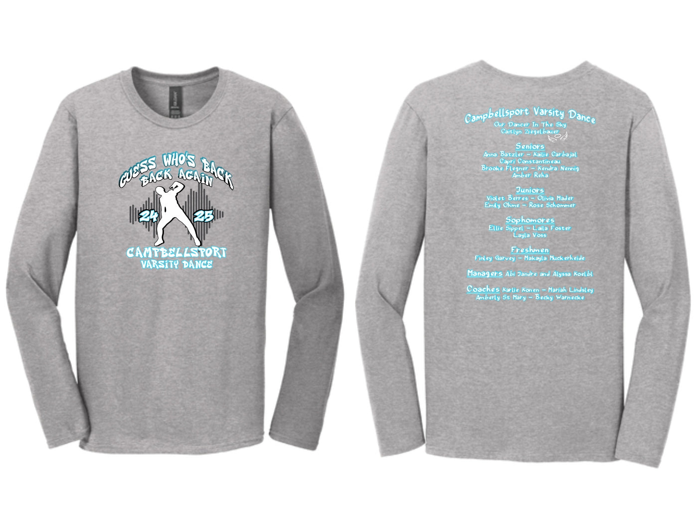 Cport Varsity Dance Long Sleeve